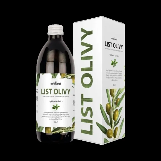 Šťáva z olivových listů – 500 ml – Nefdesanté