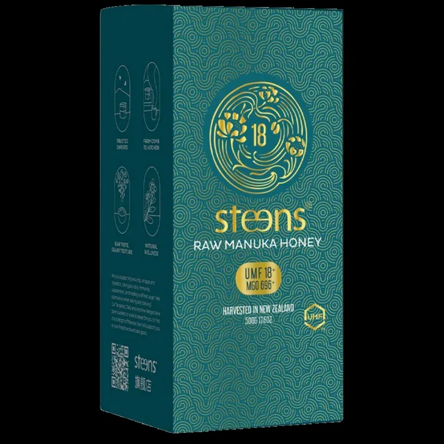 Steens RAW Manuka Honey UMF18+ (696+ MGO) - 500g