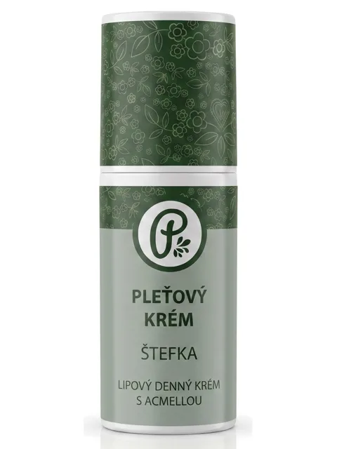 ŠTEFKA – Lipový denní pleťový krém s plamatkou a hedvábným proteinem 30 ml