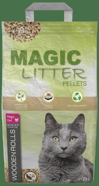 Stelivo Magic Litter Wooden Rolls 8l