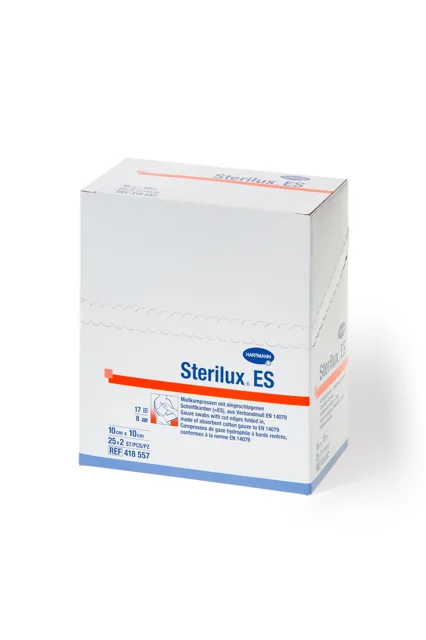 Sterilux ES Sterilní kompres 10 x 10 cm bal. 25 x 2 ks