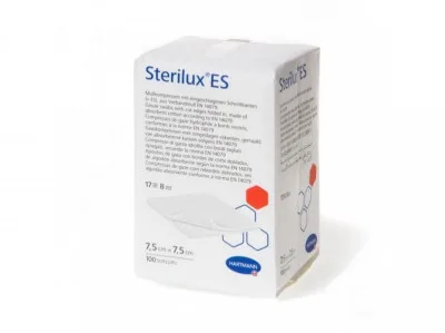 Sterilux Gáza kompr.nest.ES 7,5 x 7,5 cm 100 ks 17vl8v