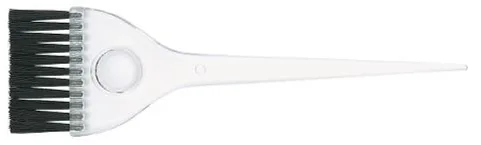 Štětec na barvení vlasů Sibel 4470100 - 60 mm, transparentní