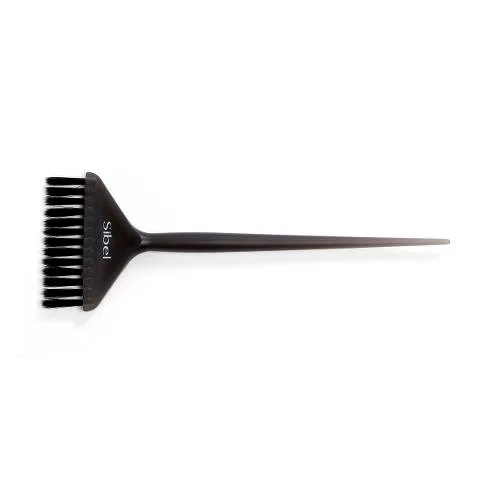 Štětec na barvení vlasů Sibel 8450241 - 75 mm, černý