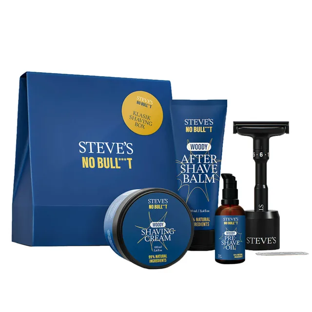 Steve's Dárková sada Klasik Shaving Box