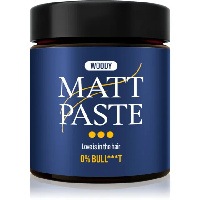 Steve's Hair Paste Woody stylingová pasta pro muže Strong 90 g