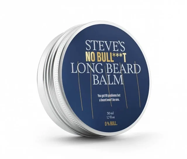 Steve´s No Bull***t Long Beard Balm balzám na delší vousy 50 ml