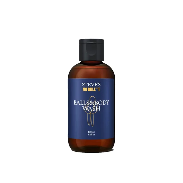 Steve's Sprchový gel na intimní partie a celé tělo No Bull***t (Balls & Body Wash) 100 ml
