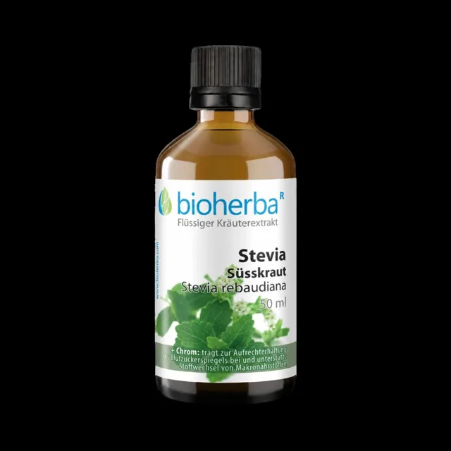 Stévie cukrová kapky – tinktura – 50 ml – Bioherba