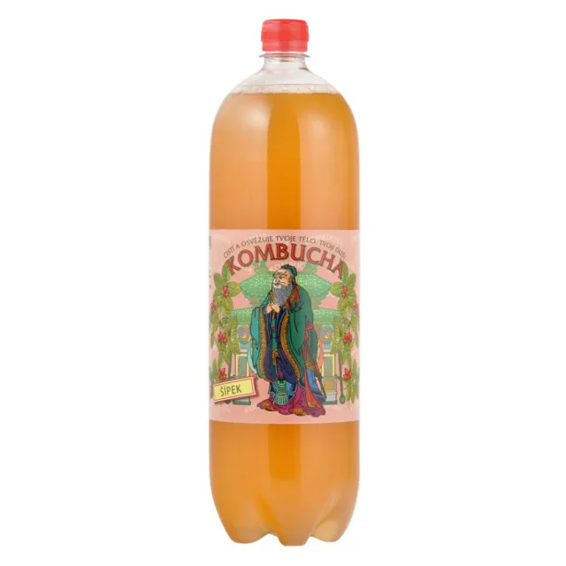 STEVIKOM Kombucha šípek 2 litry