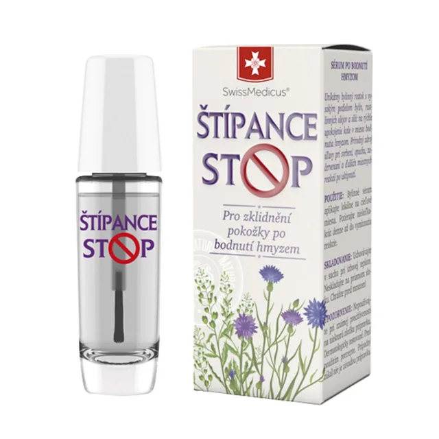 ŠtípanceStop – sérum po bodnutí hmyzem – 10 ml – SwissMedicus