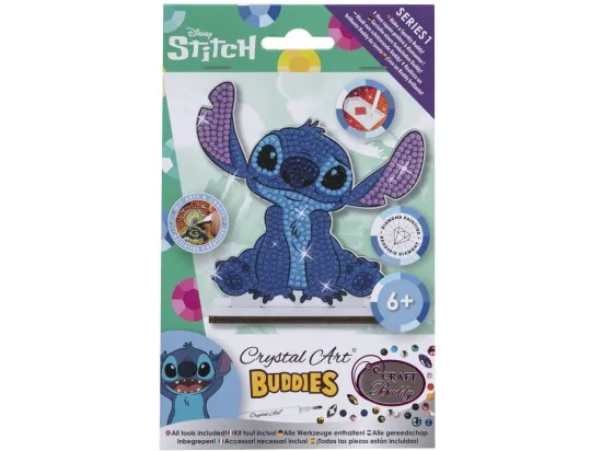 Stitch postavička Crystal Art 1 ks