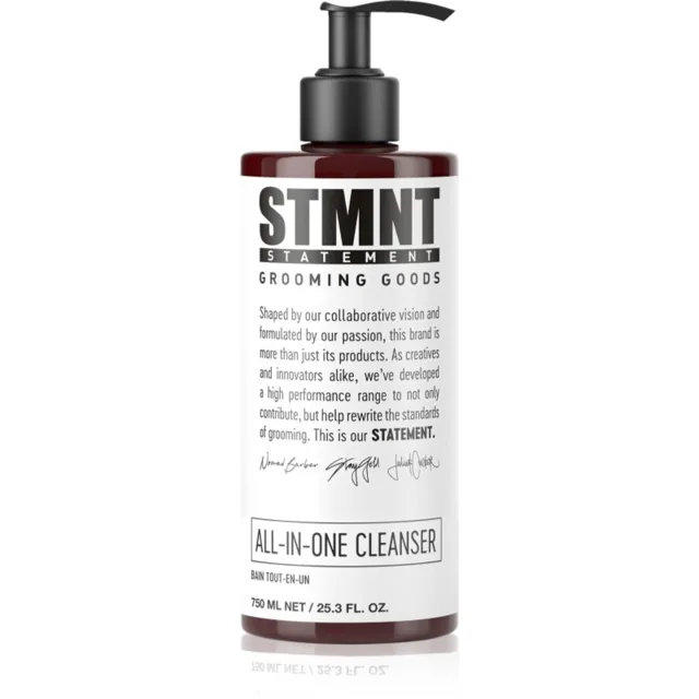 STMNT Care All-In-One Cleanser šampon na vlasy, vousy a tělo 750 ml