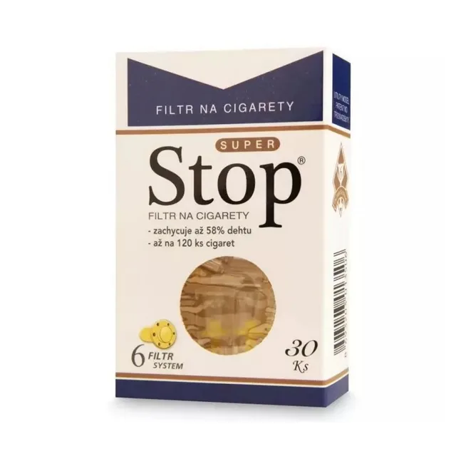 STOPFILTR Super filtr na cigarety 3 x 30 ks