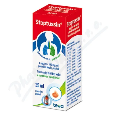 Stoptussin 4mg/ml+100mg/ml por.gtt.sol.1x25ml