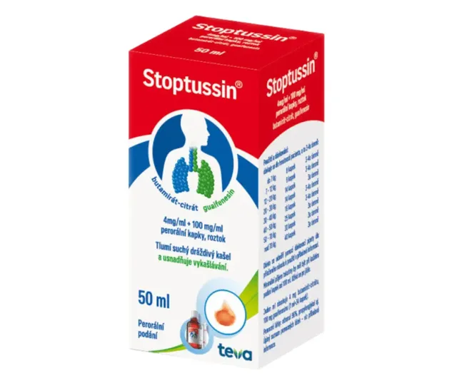 STOPTUSSIN POR 4MG/ML+100MG/ML POR GTT SOL 50ML+PIP
