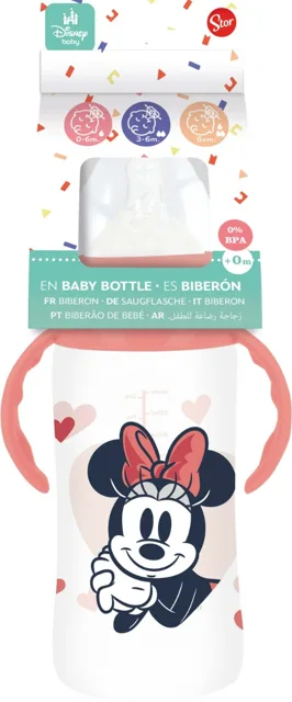 Stor Minnie s úchyty antikolikový systém kojenecká láhev 360 ml