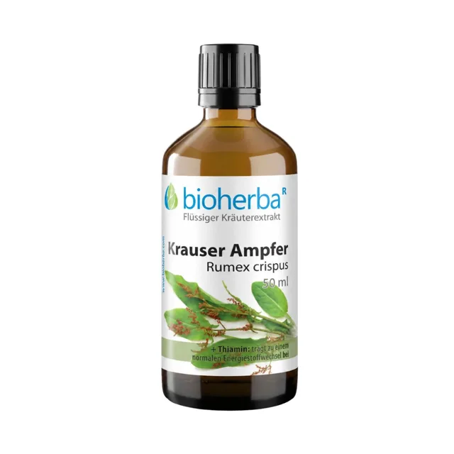 Šťovík kadeřavý – tinktura kapky – 50 ml – Bioherba