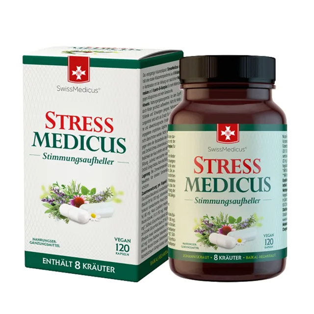 StressMedicus - 120 kapslí - SwissMedicus