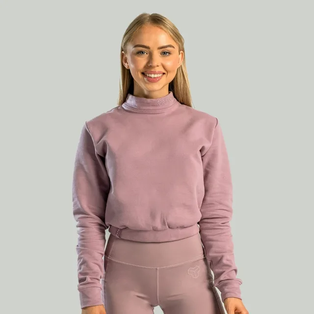 STRIX Dámská mikina Essential High-Neck Mauve
