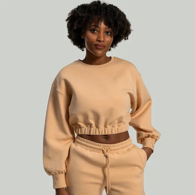 STRIX Dámská mikina Lunar Cropped Sandshell