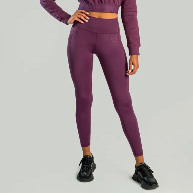 STRIX Dámské legíny Essential Plum