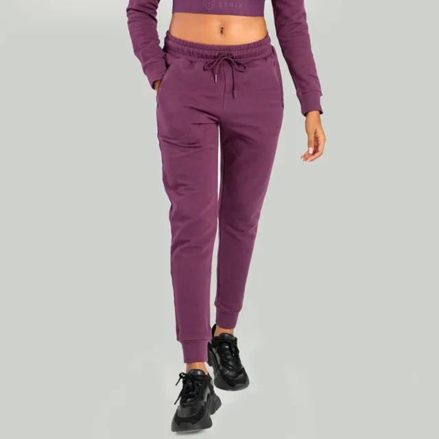 STRIX Dámské tepláky Essential Plum