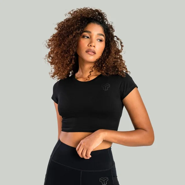 STRIX Dámské tričko Essential CropTop Black