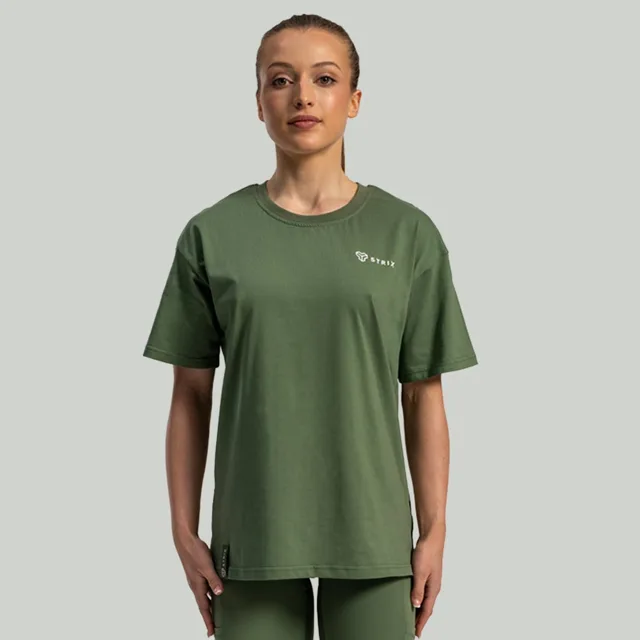 STRIX Dámské triko Lunar Oversized Cedar Green