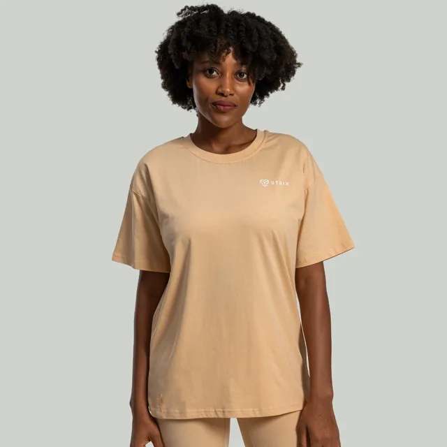 STRIX Dámské triko Lunar Oversized Sandshell