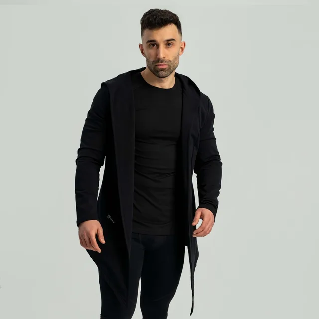 STRIX Kardigan Hoodie Black