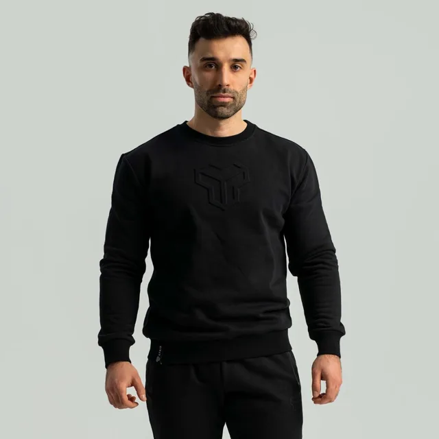 STRIX Mikina Embossed Black