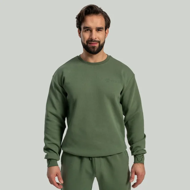 STRIX Mikina Relaxed Cedar Green