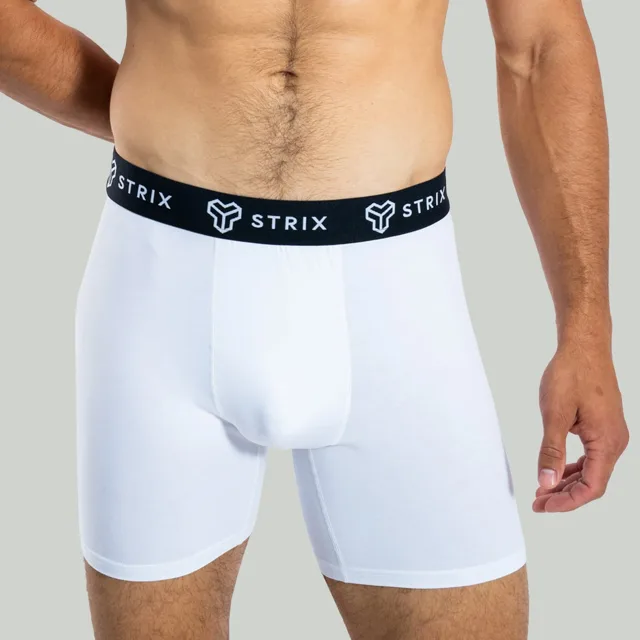 STRIX Pánské boxerky Essential 2Pack White