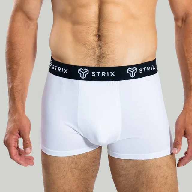 STRIX Pánské boxerky Essential Trunks 2Pack White