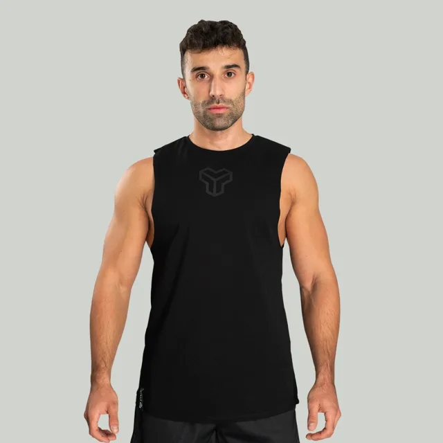 STRIX Tílko Essential Cut-off Black
