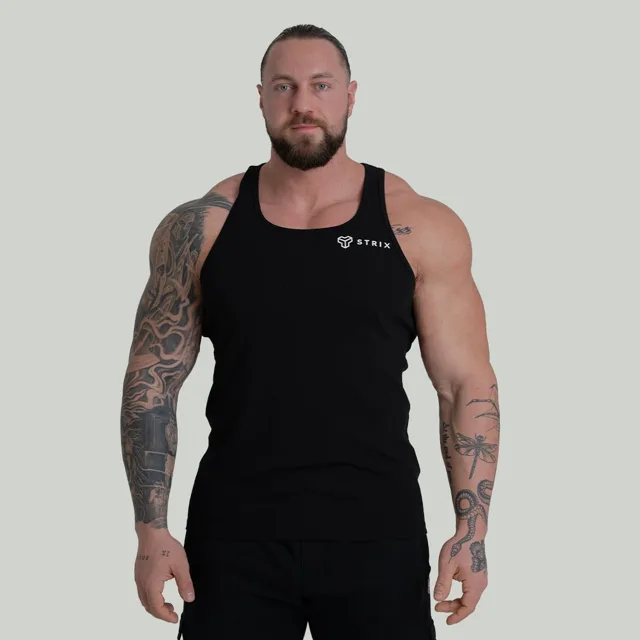STRIX Tílko Ribbed Black