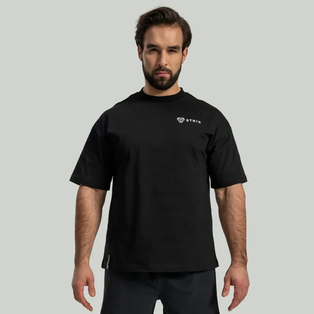 STRIX Tričko Oversized Black