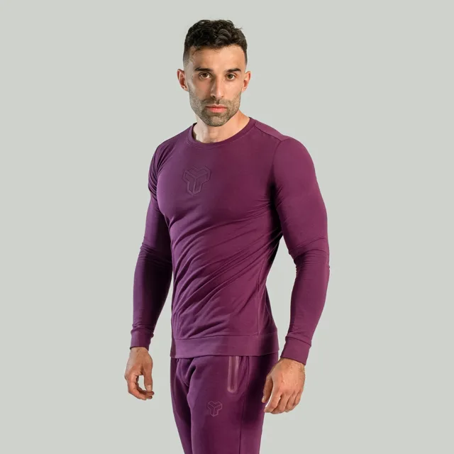 STRIX Tričko s dlouhým rukávem Essential Plum