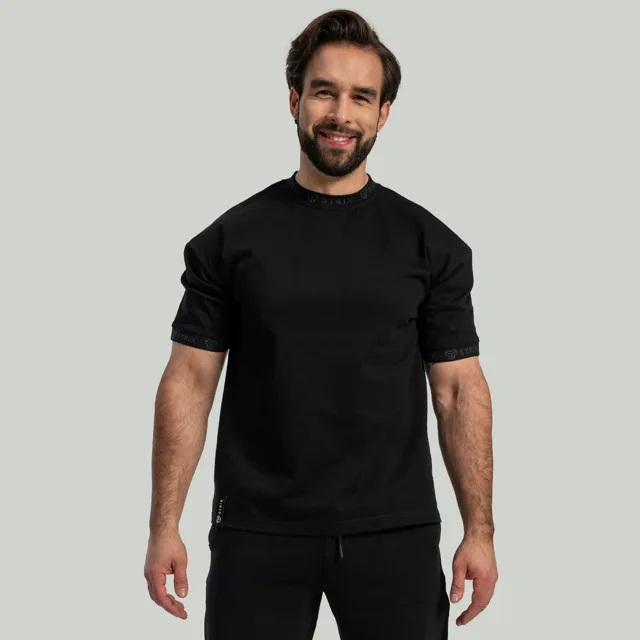 STRIX Triko Oversized Heavy Black