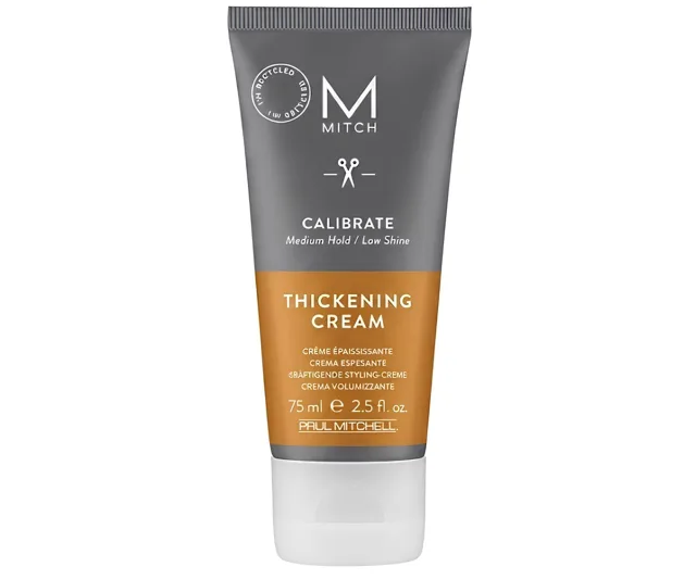 Stylingový krém pro objem a hustotu vlasů Paul Mitchell Mitch Calibrate Thickening Cream - 75 ml + dárek zdarma
