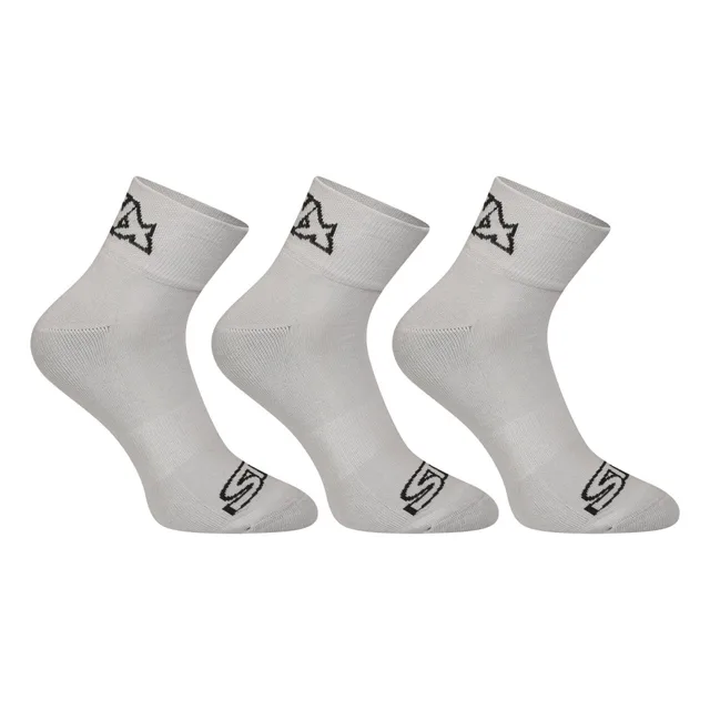 Styx 3PACK ponožky kotníkové šedé (3HK1062) S