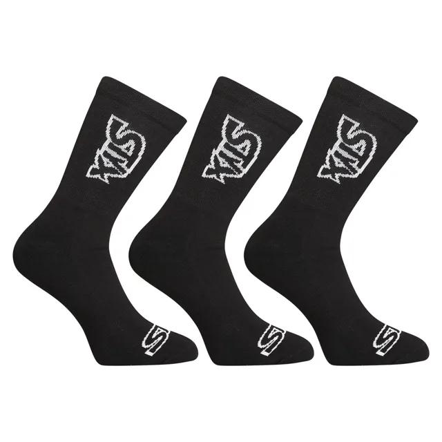 Styx 3PACK ponožky vysoké černé (3HV960) S