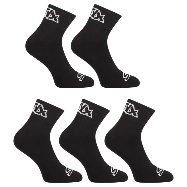 Styx 5PACK ponožky kotníkové černé (5HK960) S