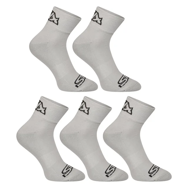 Styx 5PACK ponožky kotníkové šedé (5HK1062) S