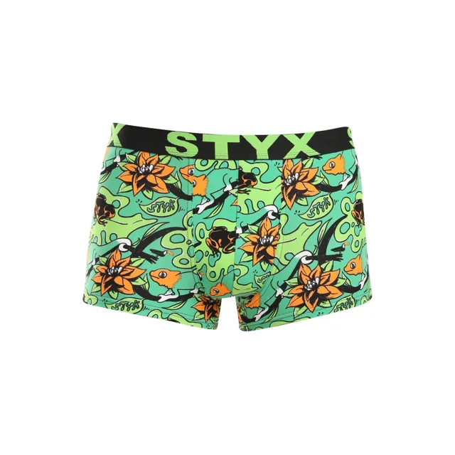 Styx Pánské boxerky art sportovní guma tropic (G1557) M