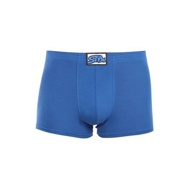 Styx Pánské boxerky klasická guma modré (Q1167) M