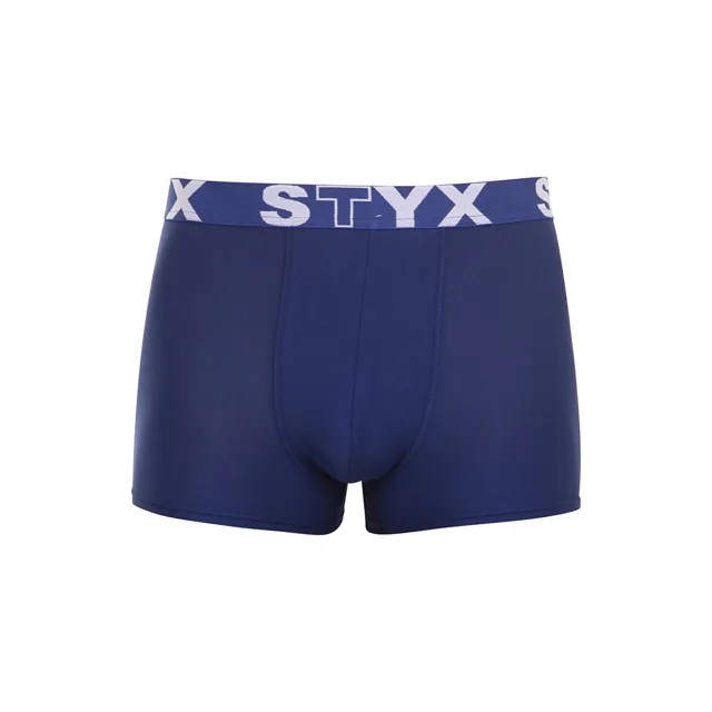 Styx Pánské boxerky sportovní guma tmavě modré (G968) XL