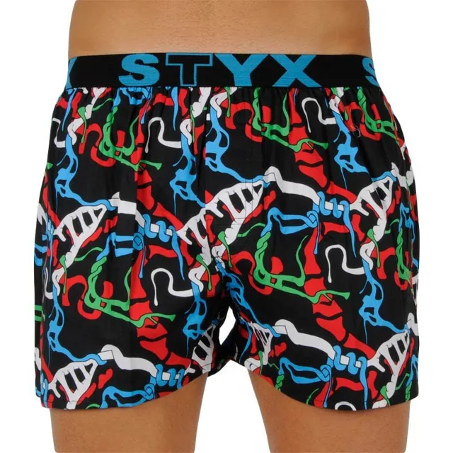 Styx Pánské trenky art sportovní guma jungle (B1157) M
