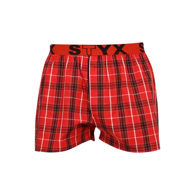 Styx Pánské trenky sportovní guma vícebarevné (B931) XXL